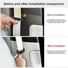 2Pcs Seat Belt Collision Sticker for XPENG G6 2026 B-pillar Protective Pad Leather Scratch Resistant Center Pillar Pad