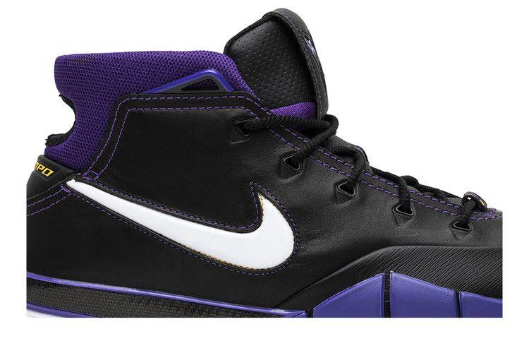 Men's Sneakers Nike Kobe 1 Protro Purple Reign Black/White-Varsity Purple-Canyon Gold