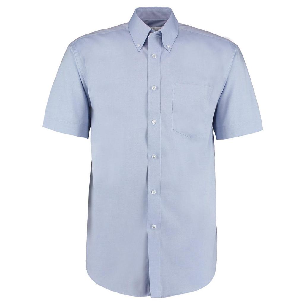 Kustom Kit Mens Short Sleeve Corporate Oxford Shirt