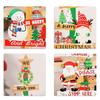 3Pcs/set Household Christmas Wooden Ornaments Creative Christmas Decoration  Tabletop Ornamen