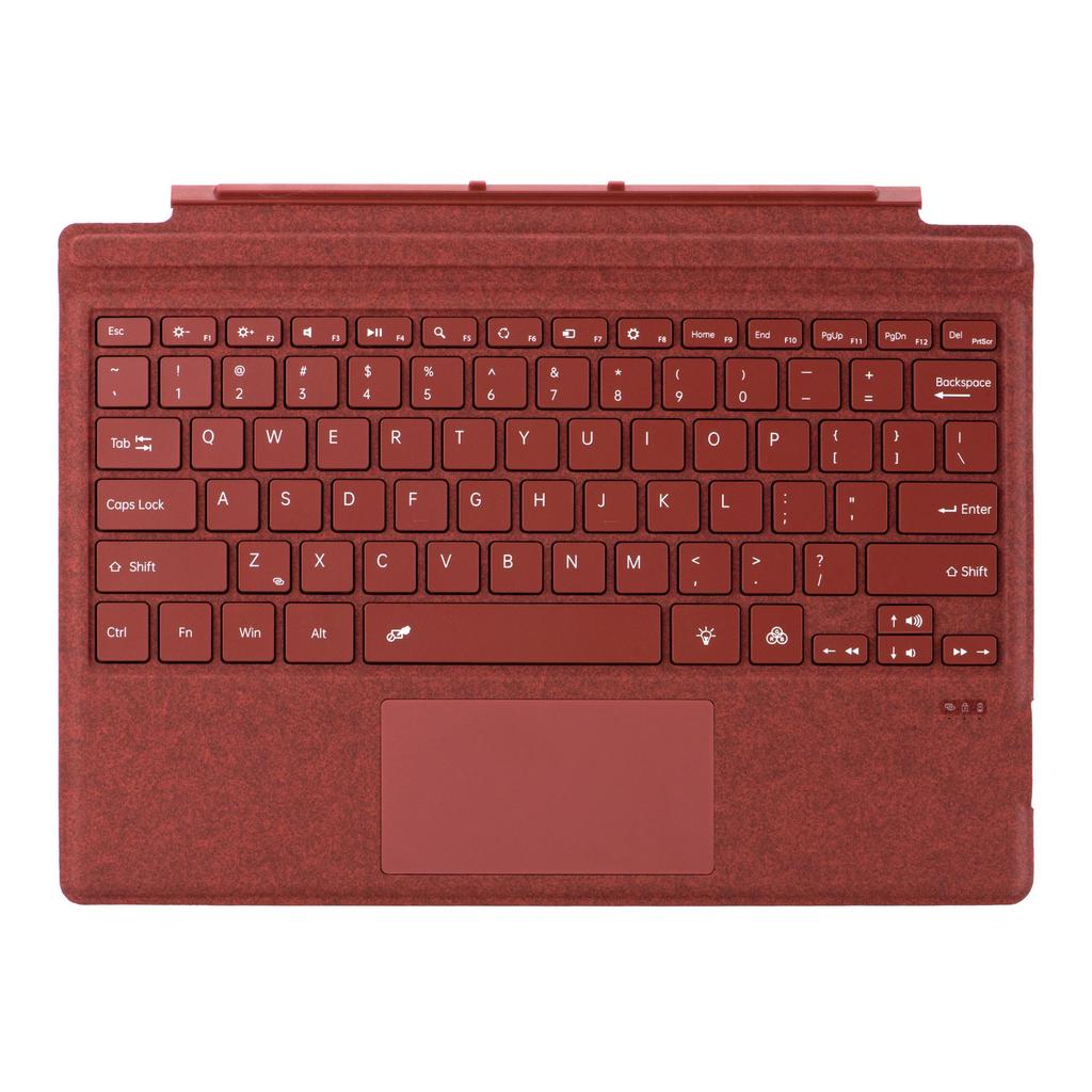 Surface Pro 10/11 Hintergrundbeleuchtete Bluetooth-Tastaturhülle mit Stifthalterung und magnetischer Befestigung