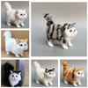 Realistic Plush Cat Toy Soft And Comfortable Decoration For Your Room Or Office 4.7 Inches