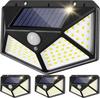 DuoGolden Solar Sensor 3 Intelligent Automatic Motion Garden Wall Front Parking Easy Disaster and Security of Lights, Outdoor, Waterproof, Lights,