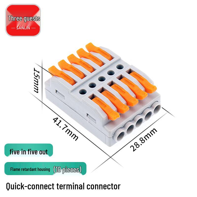 San Lin Quick Press-Type Wire Terminal Connectors