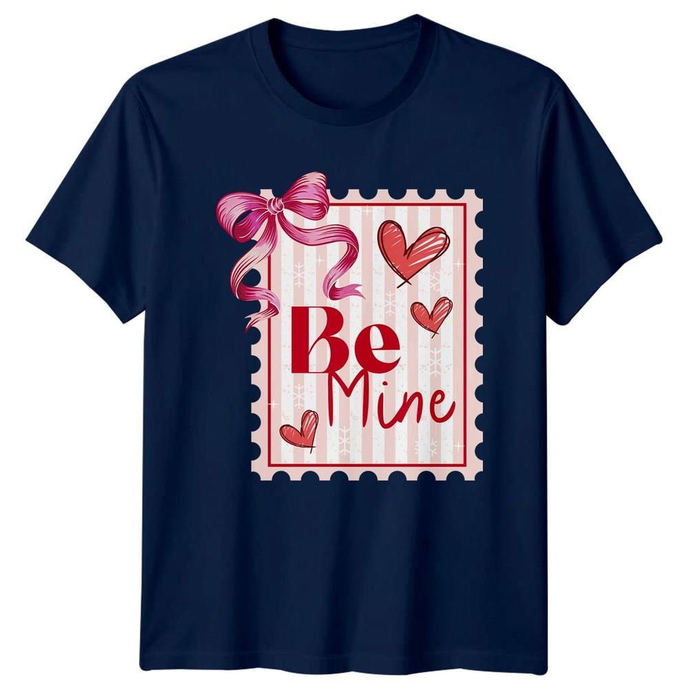 Be Mine TShirt Valentines Day RoUnisexce Valentines Day Gift For Him And Her