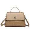 Frühling Neue Mode Einfache Damen Handtaschen PU Leder Leichter Luxus High-End Gefühl Unifarben Damen Tragetasche Vielseitige Pendler Schnalle Umhängetaschen