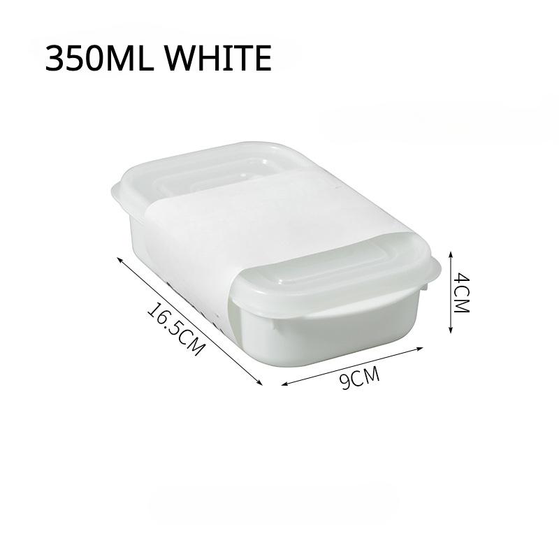 Akcesoria kuchenne Plastikowe pudełko do przechowywania świeżości Przechowywanie żywności i owoców Zamknięty organizer kuchenny do zamrażarki