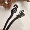 Hair Hanfu Carved Headwear Hair Accessories Hairpins Chinese Style Hair Fork Wooden Hair Sticks