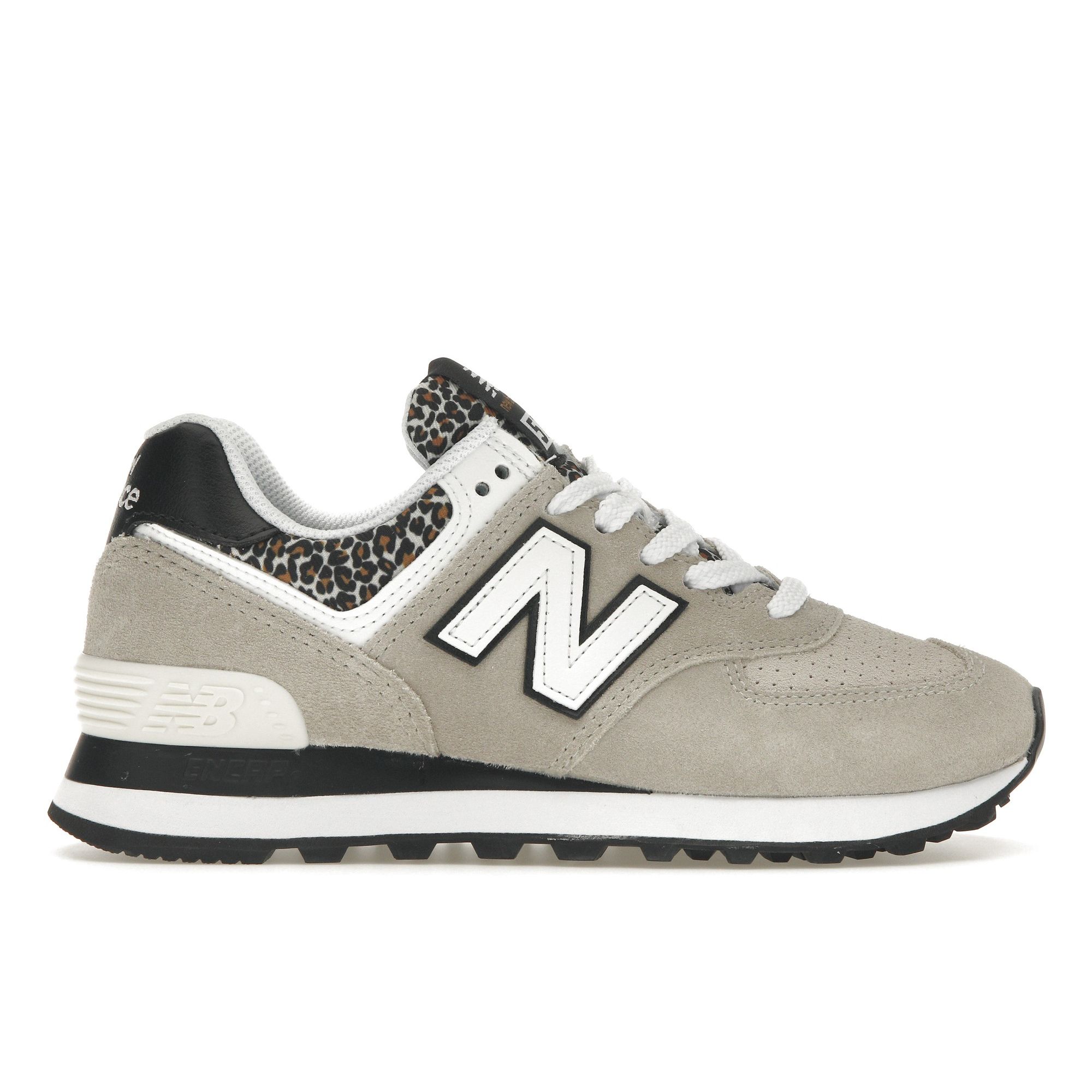 

New Balance 574 Серые леопардовые женские кроссовки черные WL574AY2 37.5