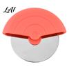 Durable Cheese Cutting Blade Stainless Steel Pizza Cutter Wheel Pastry Dough Slicer Tool for Crusts Easy Grip Baking Pie Pastries Pancake Ergonomic
