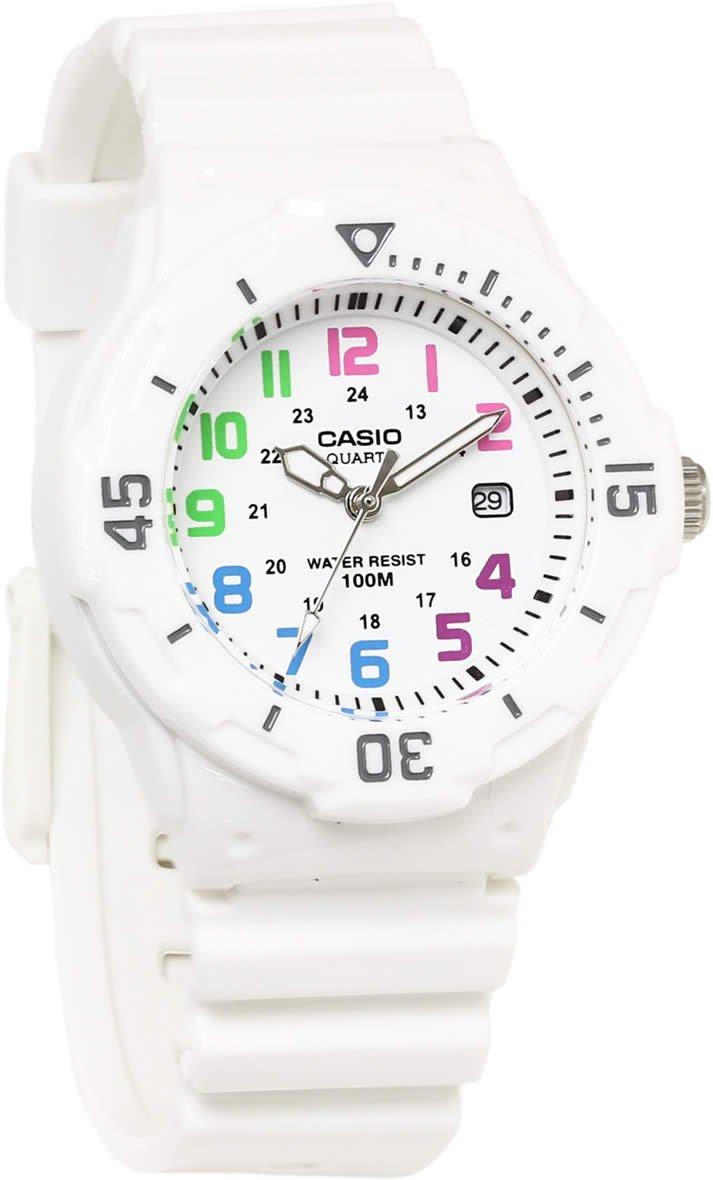 

CASIO Дешевые часы Casio Аналоговые Дешевые часы Casio Календарь Полимерный ремешок Белый Многоцветный [Casio] Дайверские Женские LRW-200H-7B [Б/У]