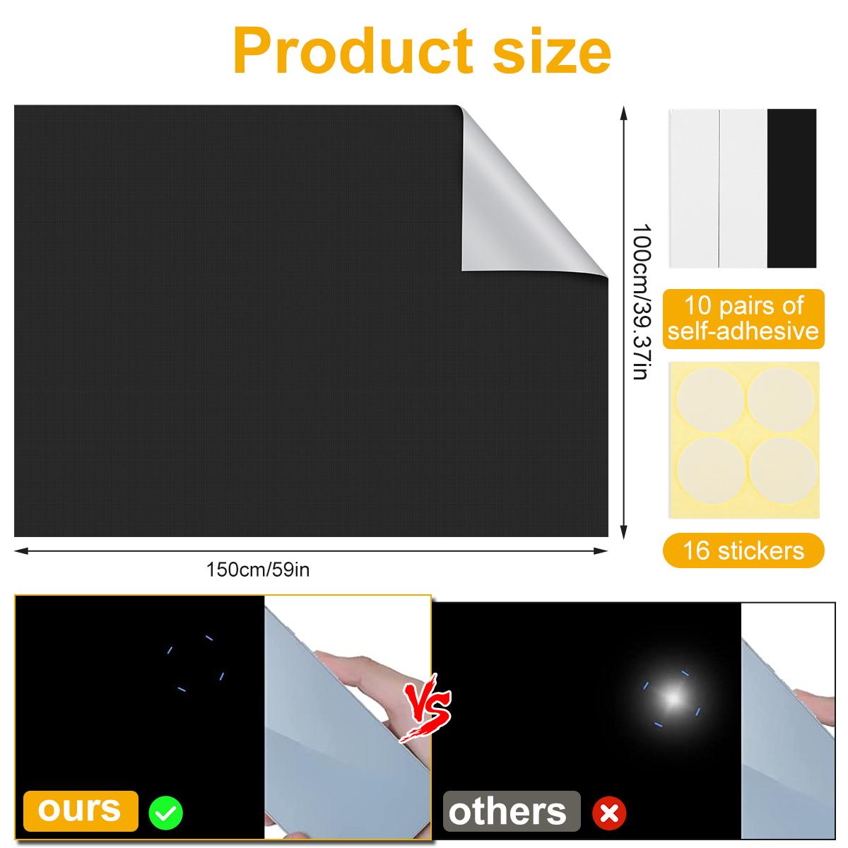

Блэкаут шторы Дорожные Портативные Блэкаут шторы для окон Отрезные DIY шторы для окон Водонепроницаемые Блэкаут жалюзи для спальни общежития