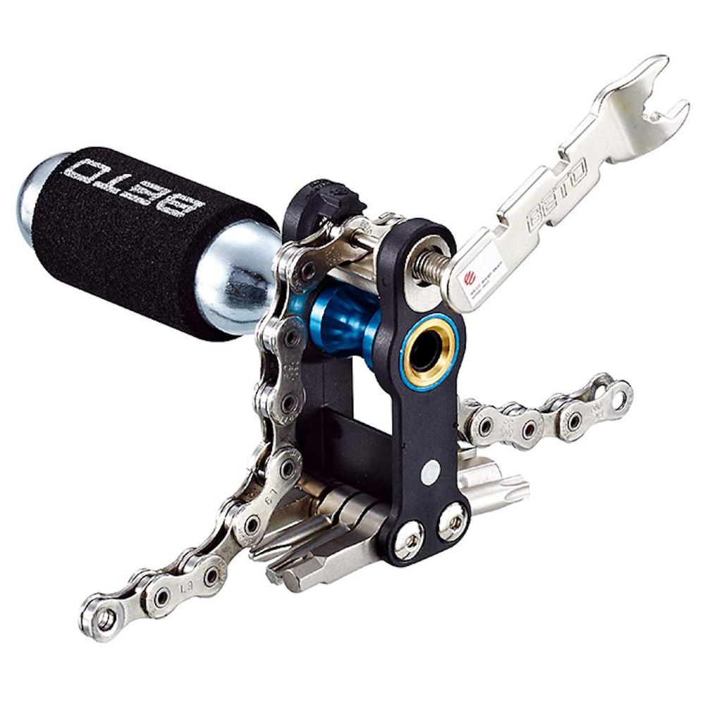 BETO for Road Bikes with CO2 Good Design Award Made in QikFix Supreme Bicycle Tool Set 18-in-1 Multi-Tool Head, Winning, Taiwan, BT-343