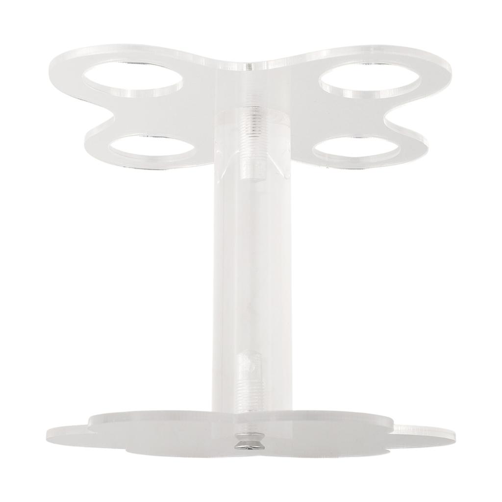 Ice Cream Stand Chip Cone Holder Ice Cream Equipment Detachable 3cm/1.18inch HD 4 Holes Safe Sturdy For Wedding