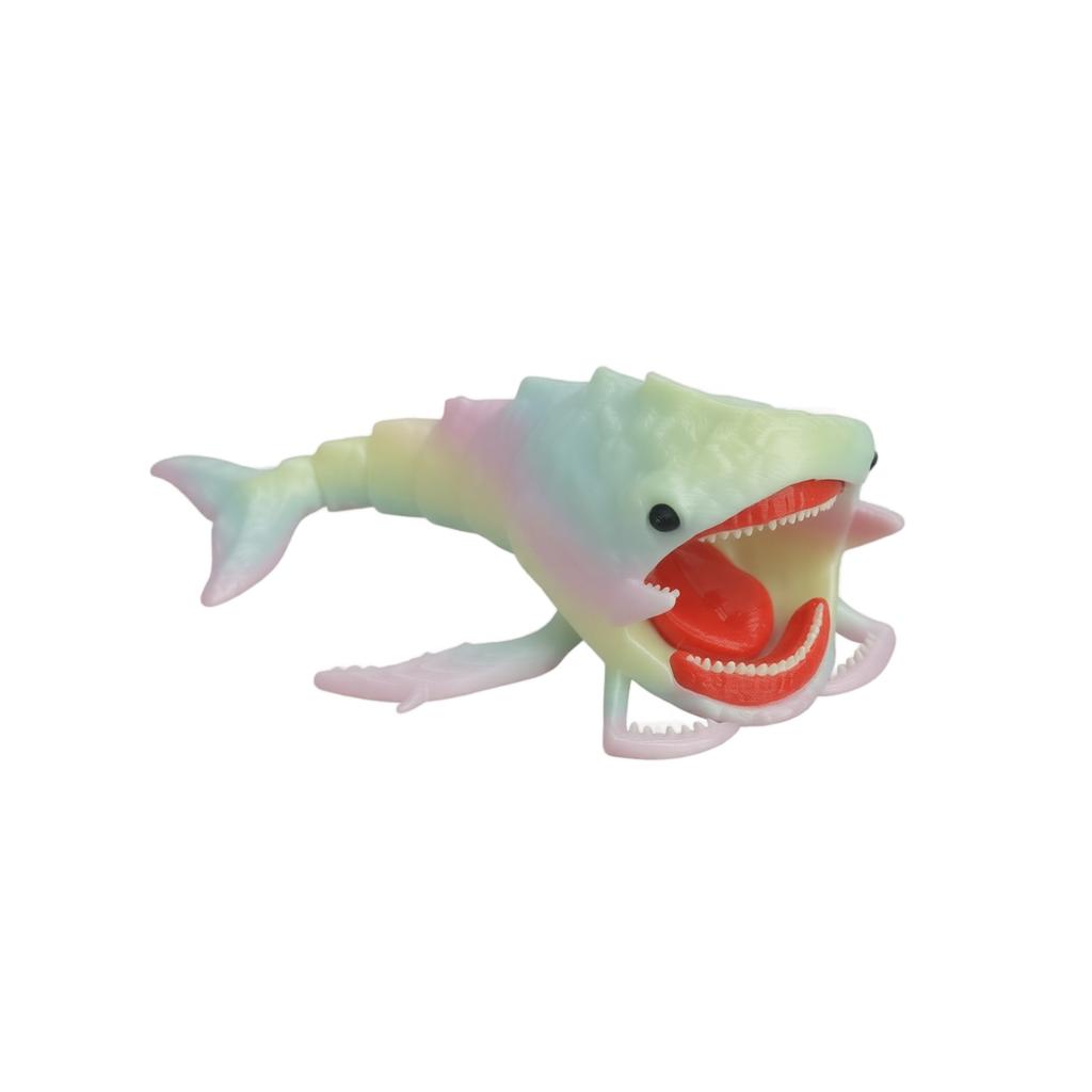 3D Printed Deep Sea Creature Model Toy Figurine Realistic Textured Design Collectible Ocean Animal Replica for Display and Educational Use
