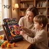 Advent Calendar for Kids Day of The Dead Calendar, 24-Day Countdown Miniature Village Keepsake Decoration Set Set, Collectible Figures Family