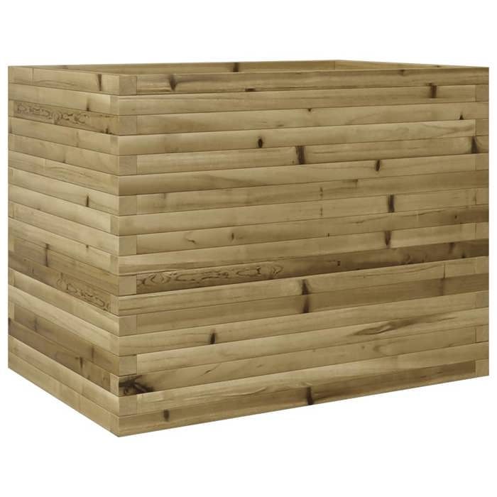 VidaXL Planter 90x60x68.5 Cm Impregnated Pine Wood, Outdoor Planter, Flower Box, Tomato Planter, Planter of 3282503