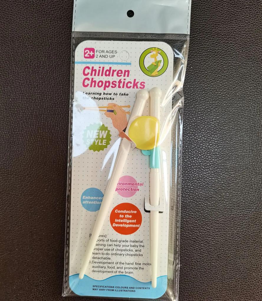 1 Pair Cute Chopsticks Kids Baby Beginner Practical Chopsticks Easy Fun Learning Training Helper Chopstick Chinese Food Tools