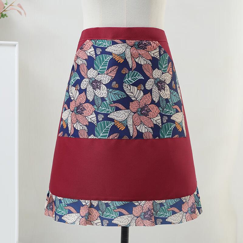 Qianxing Oil-Proof Half Apron with Hand Wipes