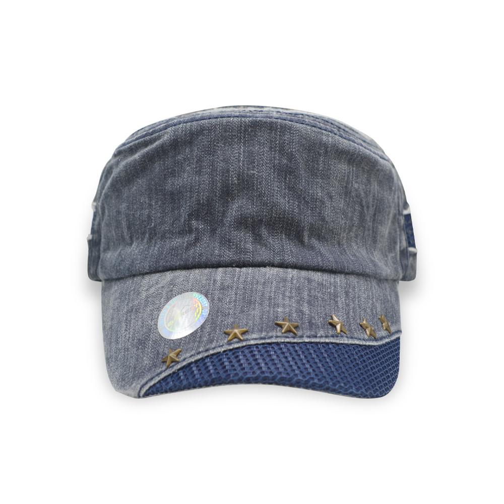 High Quality Outdoor Waterproof Flat-top Cap Anti-UV Pure Color Flat Top Worn-out Hat