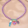 Ornaments Bohemian Resin Beaded Necklace Sea Series Beach Beaded Necklace  Holiday