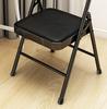 16Pcs Chair Leg Floor Protectors Round  Caps Black Chairs Foot Covers for Metal Tubing Round Desk Chairs Legs Glide Protection
