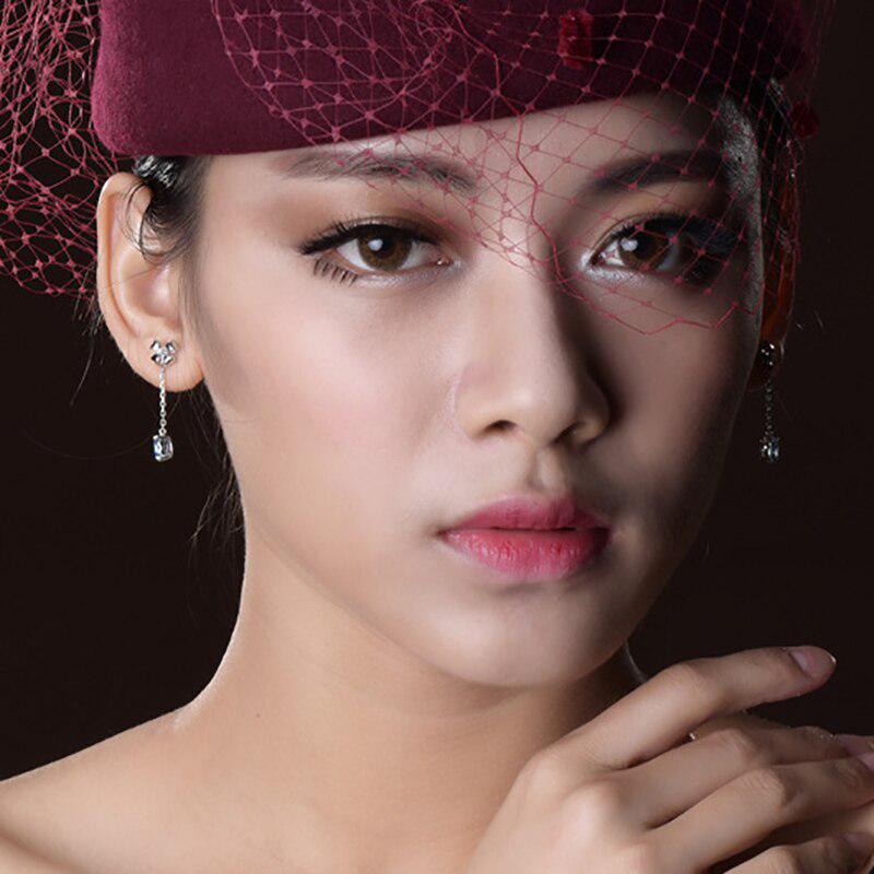 Lindon Fashion Earring Shaped Drop Earrings for Women Wedding Gifts