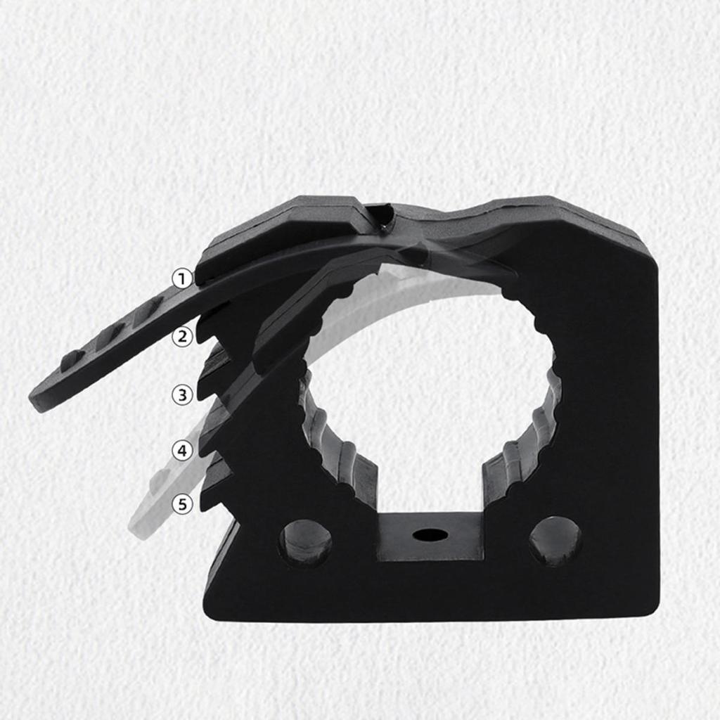 Gummiklammerhalterung Passend für Werkzeuge Klammerhalterung Halterung Griffhalter Schaufelhalterung Schnellverschluss