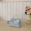 Women's Retro Box Square Handbag New Style Small Top-handle Bag Crossbody Phe Bags for Daily Use Commuting