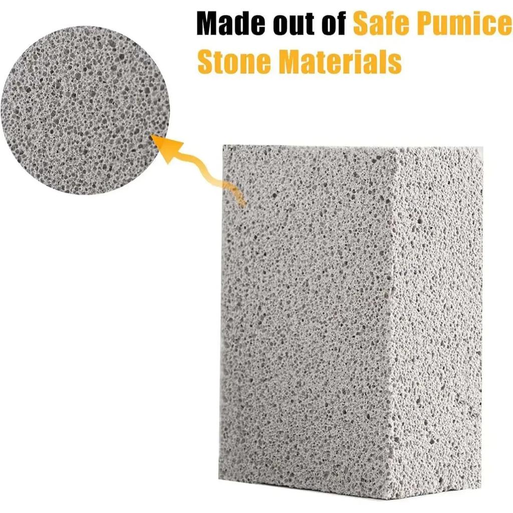 1pc-BBQ Grill Brick Block Handheld BBQ Cleaning Stone Barbecue Racks Stains Clean Scraper BBQ Cleaning Brush