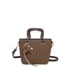 2026 Autumn/Winter Matte Metal Buckle Woven Tote with Large Capacity - Retro Women's Shoulder & Handbag.