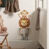Forest Animals Wall Sticker for Children's Rooms Boys Girls Baby Room Decoration Wallpaper Monkey Elephant Lion