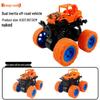 Children's Inertial 4WD Off-Road Swinging Stunt Car Model with Shock Absorption.