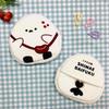 MORIPiLO Tissue Case Tit Daifuku Tissue Plush Toy Goods Cute White 9x13x1cm Character Makura no Morishita - Long-tailed (Shimae Pouch) - - - - -