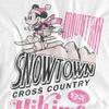 Disney Unisex Adult Snowtown Ski Mickey Mouse T-Shirt
