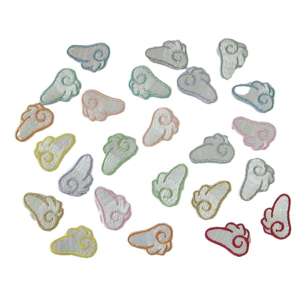 DIY Self-Adhesive Embroidered Wing Patch for Clothing and Bags
