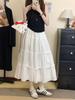 2026 Summer Plus Size Korean Style High-Waisted Mid-Length Puffy Skirt