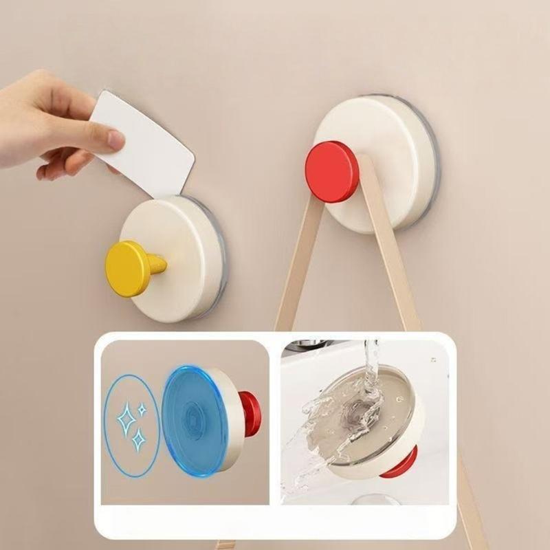Space Saving Dopamines Suction Hook Easy Installation Holds Relocates Vibranting Color Bathroom Kitchen Storage