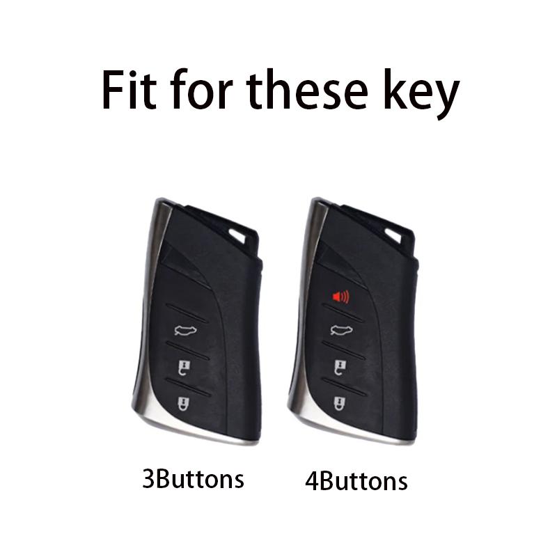 3 4 Buttons Tpu Car Key Case Cover Fob Shell For Lexus Ux Es Ux200 Ux250H Es200 Es300H Es350 Us200 Us260H Protector