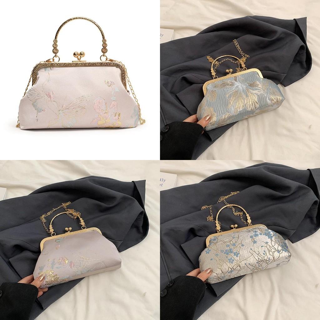 Chic Silk Shoulder Bag Stylish And Trendy Street Fashion Summer 2024 Unique Design