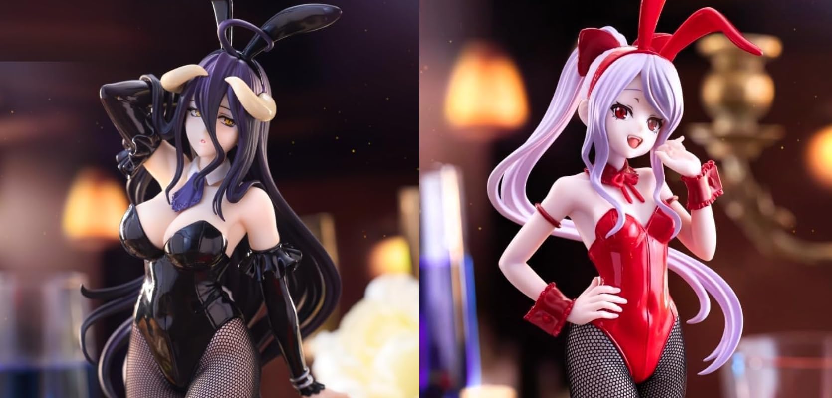 

Albedo Shalltear Figure Overlord BiCute Bunnies Figure Black ver. Red ver.OVERLORD Albedo Shalltear Figure [2Sets] Official Goods