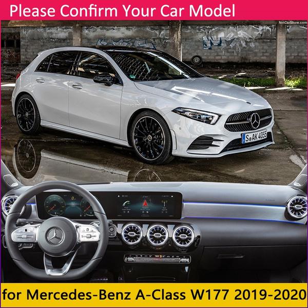 For  A-Class W176 W177 Anti-Slip Mat Dashboard Cover Pad Sunshade Dashmat Accessories A-Klasse A160 A180 A200 A45