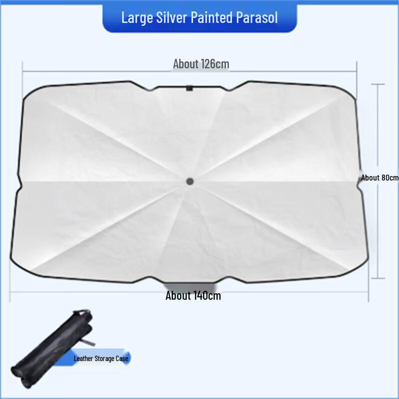 Large Electric Car Windshield Sunshade