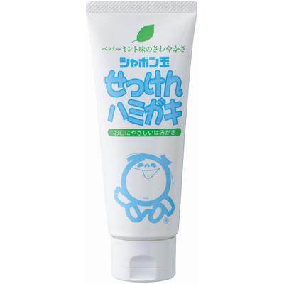Shabondama Toothpaste Set of 10 Pieces Natural Ingredients Gentle Formula Oral Care