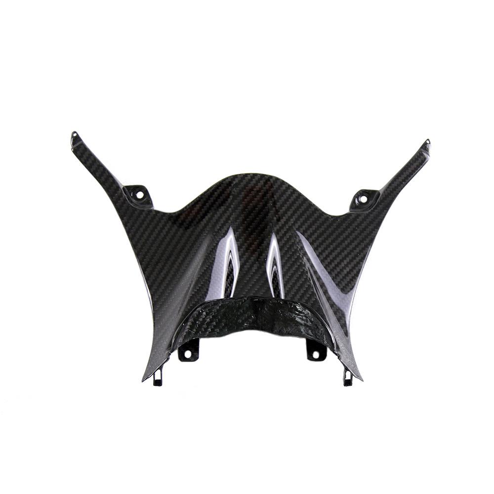 Yamaha R6 Carbon Fiber Mod Kit: Fuel Tank Cap & Rear Fender (2017+)