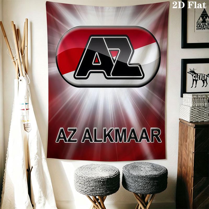 AZ Alkmaar poster Wall Hanging Printed Fabric Blanket Decorative Tapestries for Bedroom Living Room Home Decor