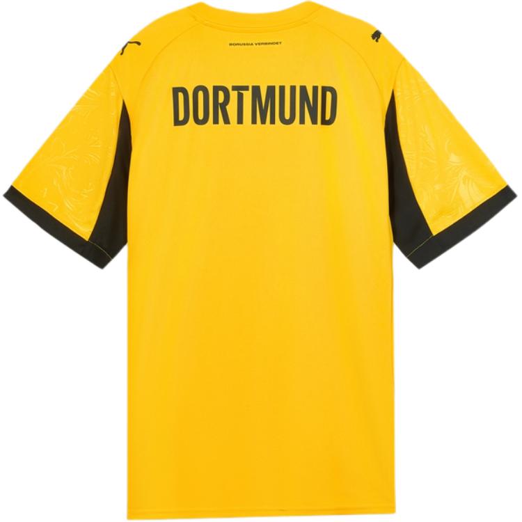 Puma Bvb Cup Jersey Replica Vodafone Fan Edition Comfortable Round Neck Quick-Dry Short Sleeve Football Shirt Men Tops 780112-03