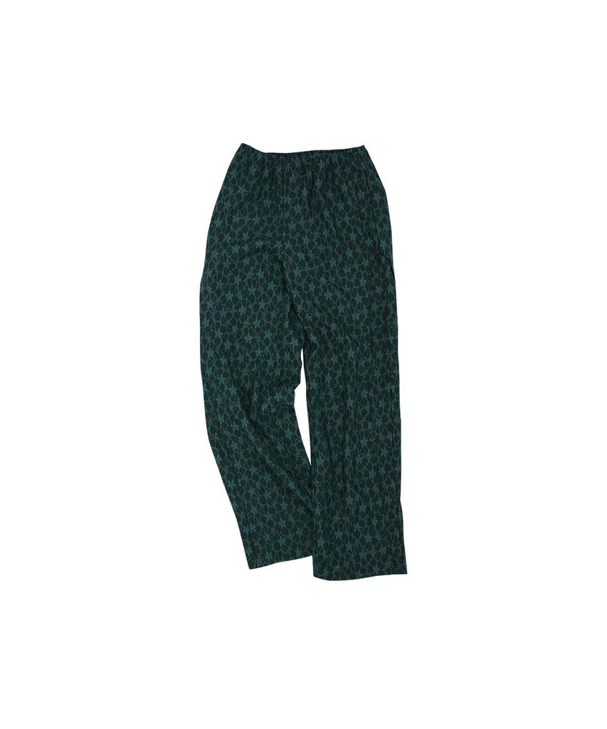 ADSB ANDERSSON BELL Flower Lace Track Pants Apa678M(Green)