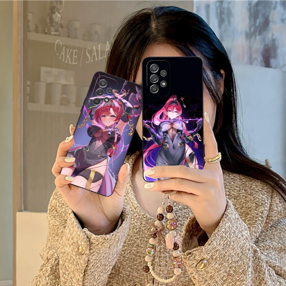 Wuthering Waves Yinlin Mobile Phone Case for Samsung Galaxy A56 55 54 53 52 51 36 35 34 23 16 15 5G Colorful Cover Pretty Luxury