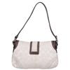 Coach 10296 Soho Signature Canvas One Shoulder Bag White / brownUsed